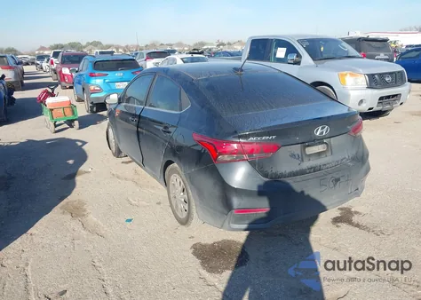 2021 Hyundai Accent Sel из США, поврежденный, VIN 3KPC24A66ME134834